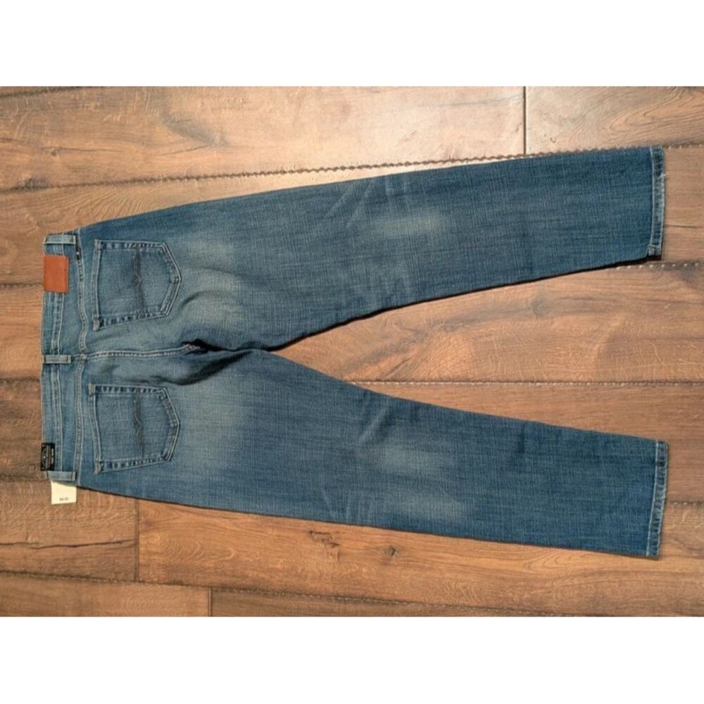 NWT Lucky Brand Sienna Slim Boyfriend Jeans Women's Size 6/28 Medium Wash - Picture 10 of 13